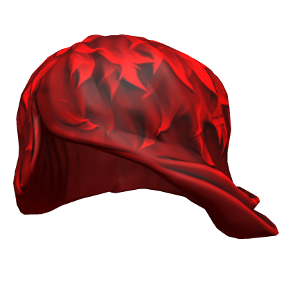 Crimson Red Messy Shaggy Hair Modernized thumbnail