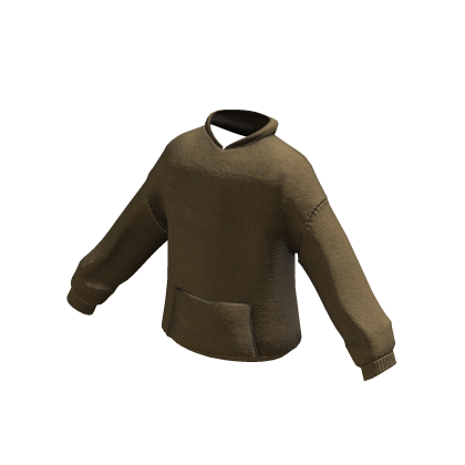 brown oversized hoodie Roblox