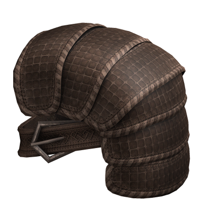 Viking Leather Pauldron - Left Roblox item