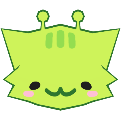 Low Poly Alien Cat Head Roblox item