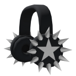 Spiked Star Headphones [Gray]