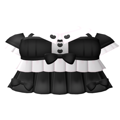 Coquette Dolly Sailor Shirth Black Roblox item