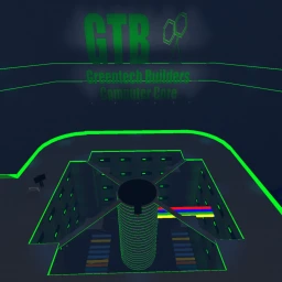 green tech computer core icon