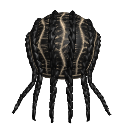 ZIG-ZAG LONG BRAIDS (PBR) Roblox item