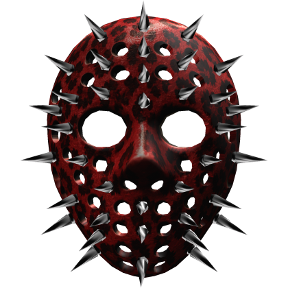 LIMITED 2000s Spiked Halloween Hockey Mask