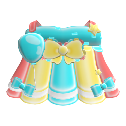 Cute Party Ballon Dress - Blue Tweencore FTF Roblox item