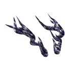 Pale Blue Flecked Horns