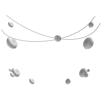 creepy eyeball antler addons [white] Roblox item