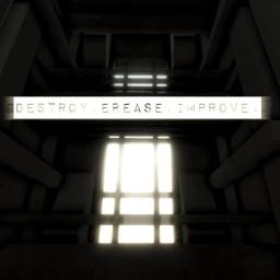DESTROY. EREASE. IMPROVE. icon