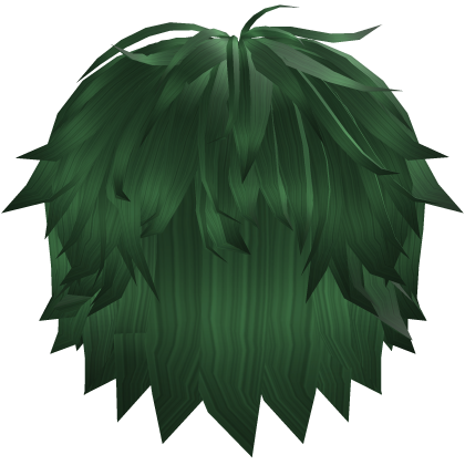 Light Green Spiky Messy Fringe Hair Roblox item