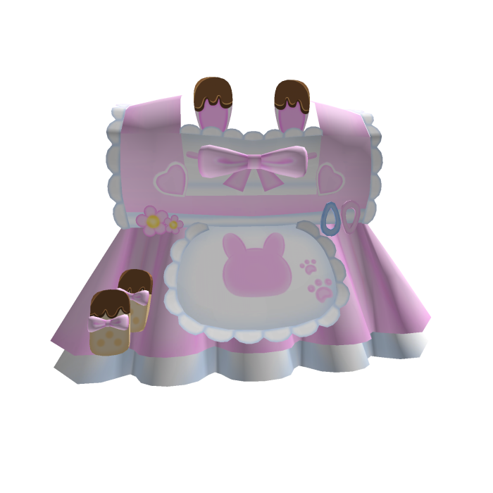 Sweet Choco Bunny Maid Dress