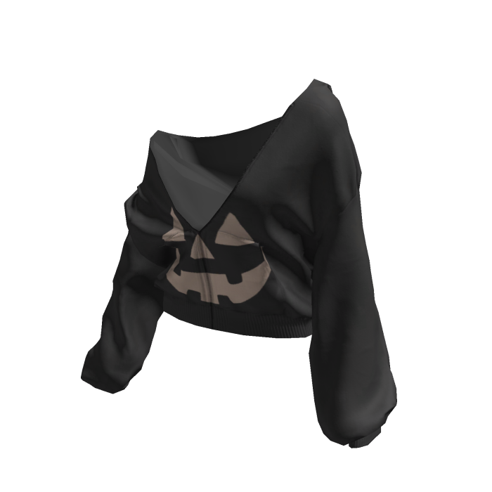 🎃 Halloween Pullover Baggy Hoodie Black&Brown