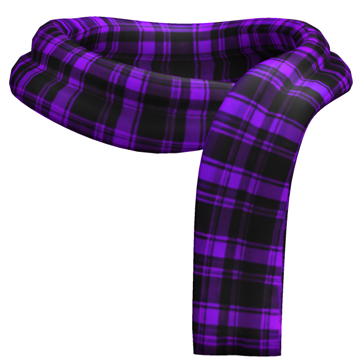 Purple Halloween Scarf