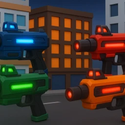 abondoned town theme laser tag (beta) icon