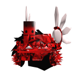 [⏳ PBR] Black Hair + Red Crown + Valk + Clockwork
