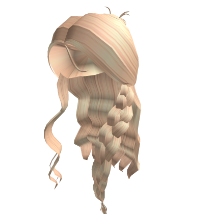 Blonde Wavy Girl Hair Roblox item
