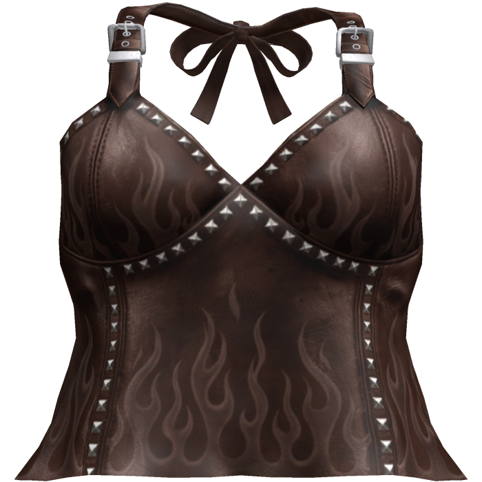 Goth Leather Top