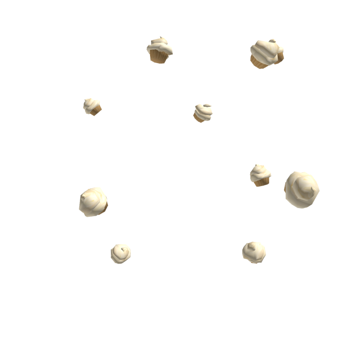 Vanilla Cupcakes Confetti Aura