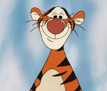 Tigger is happy
