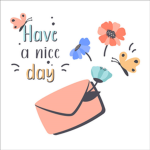 Butterflies and Flowers Never Give up