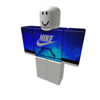 nike blue Roblox decal