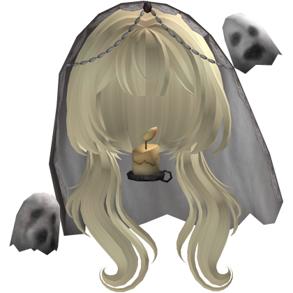 Halloween Light Yellow Windy Ghost Hair