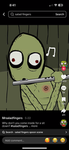 Very sick green dude