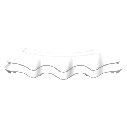 ♡ ┊ cutesy doll ruffle skirt in white thumbnail