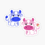 Strawberry and blueberry cow unite!