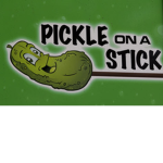 pickles on a stick