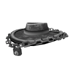 Gray Fedora with Chains