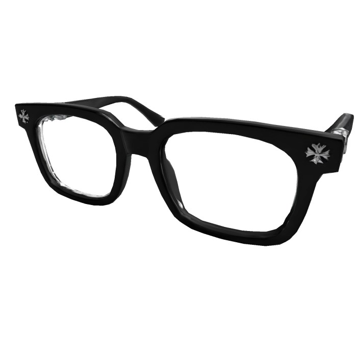 y2k chrome glasses [silver]