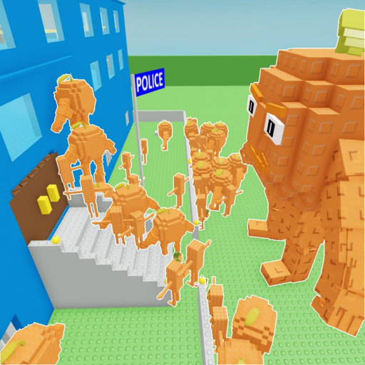 Police VS Brainrots official Roblox game thumbnail