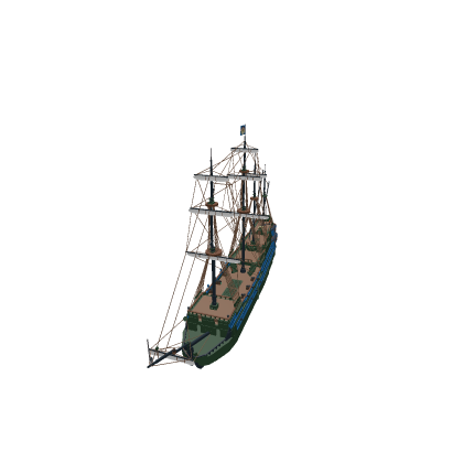 Pirate ship.