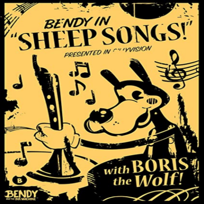 Bendy And The Ink Machine Poster Boris The Wolf Roblox decal