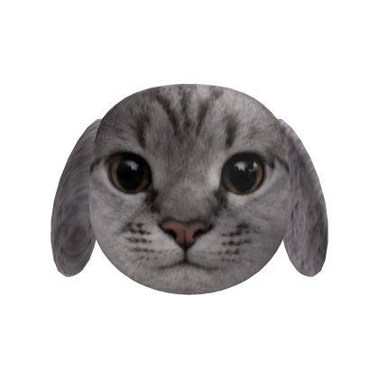 Bunny Cat Head  Roblox item