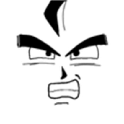 Gohan Face Roblox decal