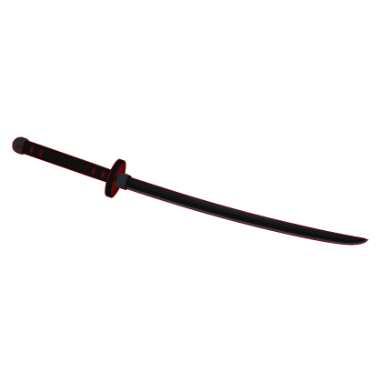 Cartoony Cool Katana Red thumbnail