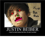 Justin  beiber HATERS