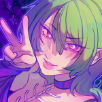 A lonely witches moonlit garden