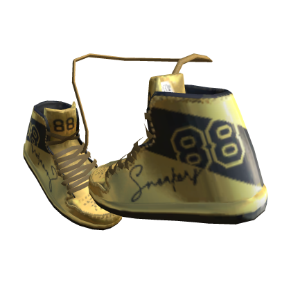 Hip-Hop Sneakers 'Gold' thumbnail