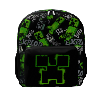 creep black backpack Roblox item