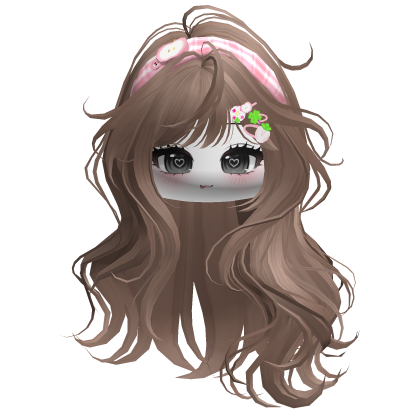 Light Brown Mori Kei Igari Hair w/ Cute Face 