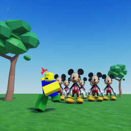 Survive the Killer Mickey Tycoon Obby Robux RP!