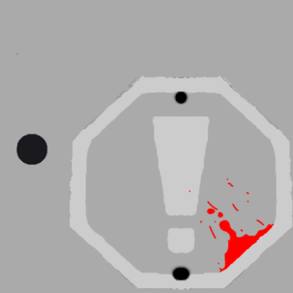tricky road sign retexture Roblox decal