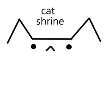 cat shrine :D