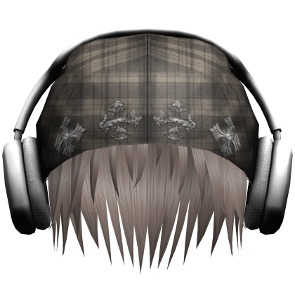 Blonde Hair w/ Y2K Beanie&Headphones