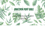 UNICORN PUFF BALL FAN GROUP