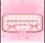 Playdate productions official merch store