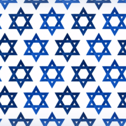 Star of David Jewish Blue White Israeli Background